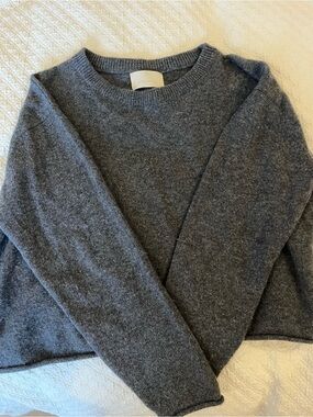 Gillian Stevens Vale Pullover Charcoal